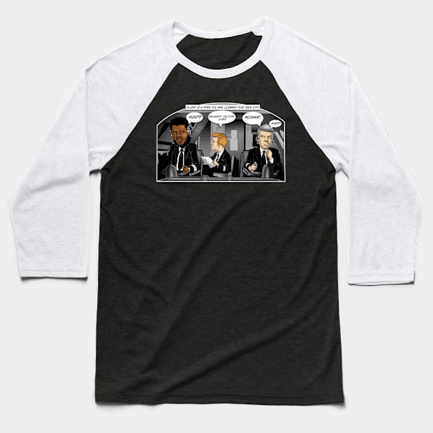 Airplane roger Baseball T-Shirt by TC's designs